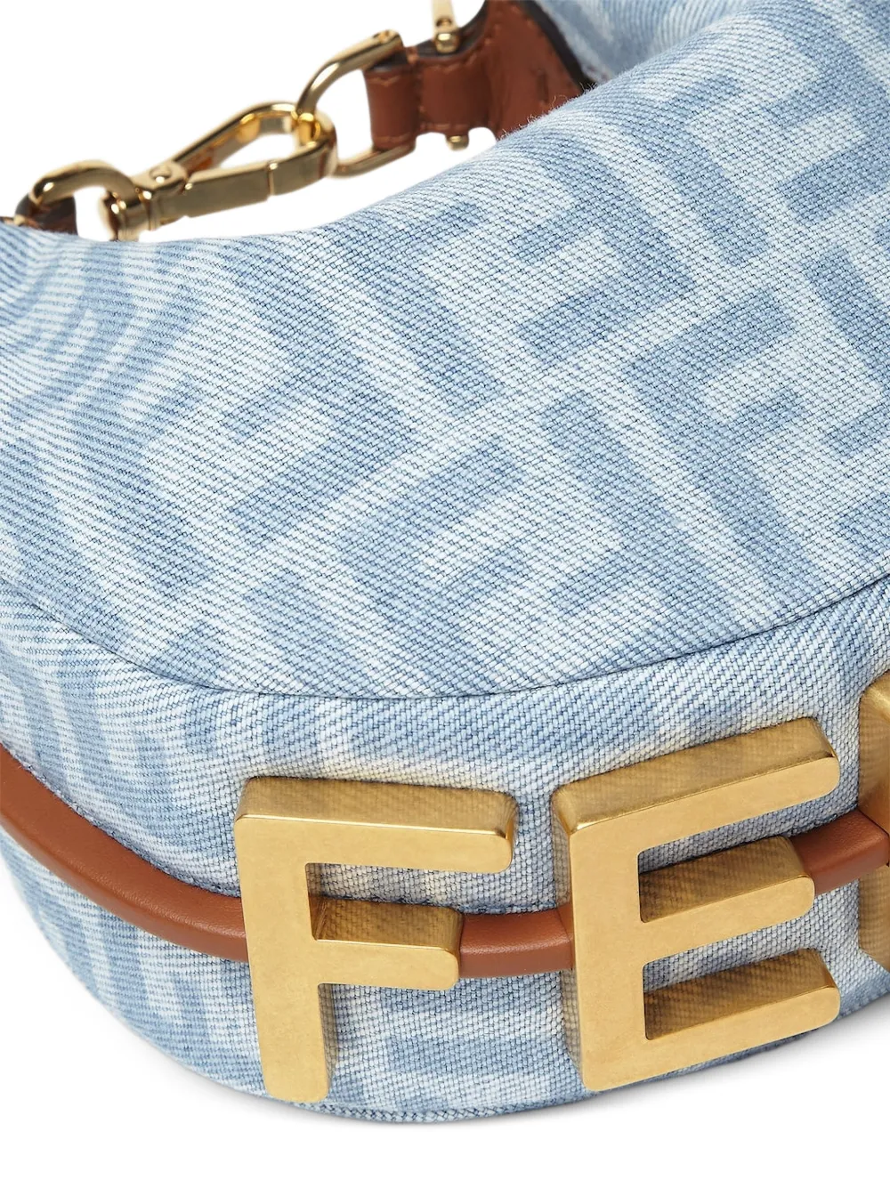 ♡極美品♡FENDI フェンディ ミニ ハンドバッグ ミニバック FENDI フェンディグラフィ ミニバッグ | ブルー | FARFETCH JP