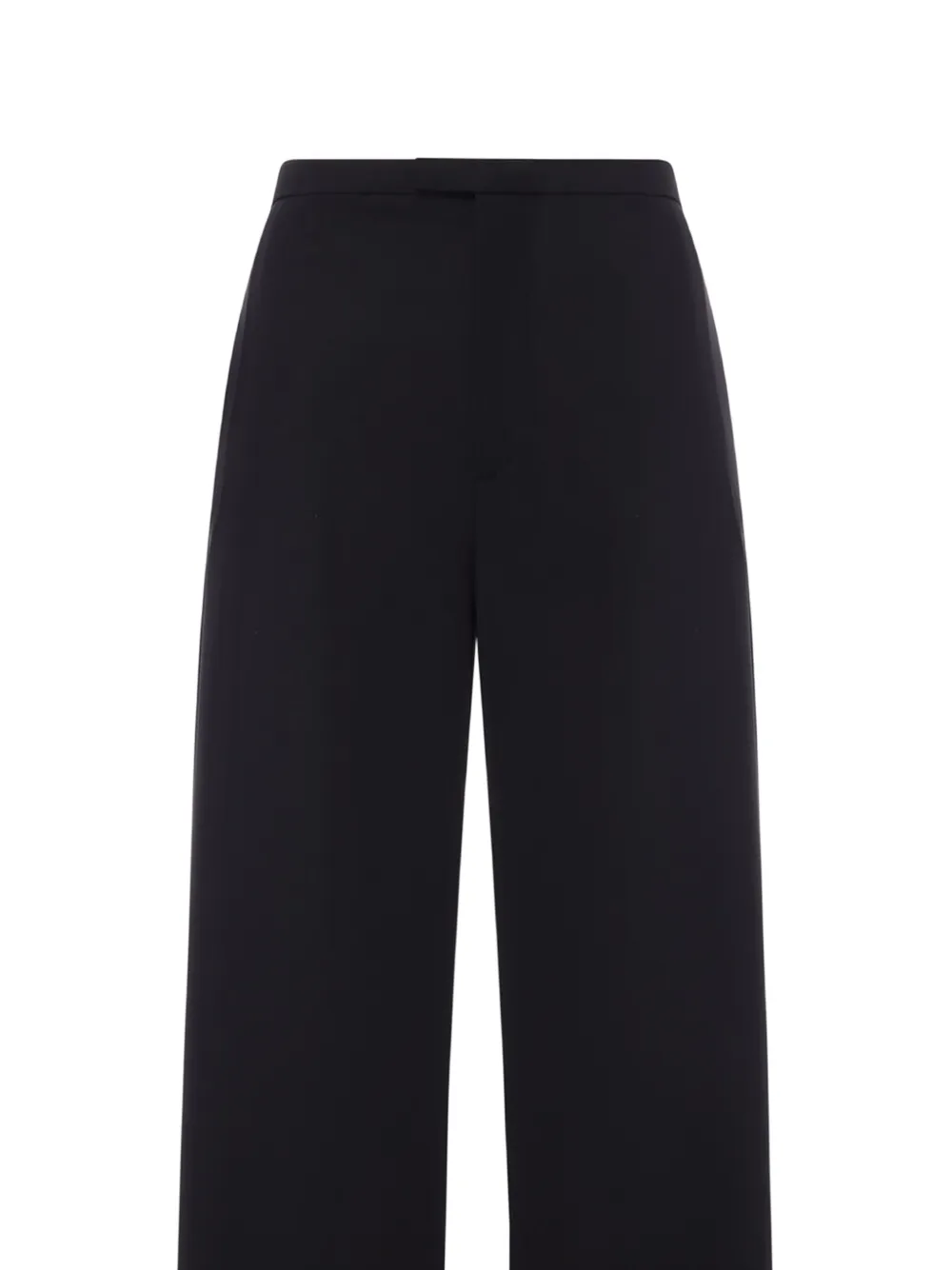 Gucci Pantalon met wijde pijpen Zwart