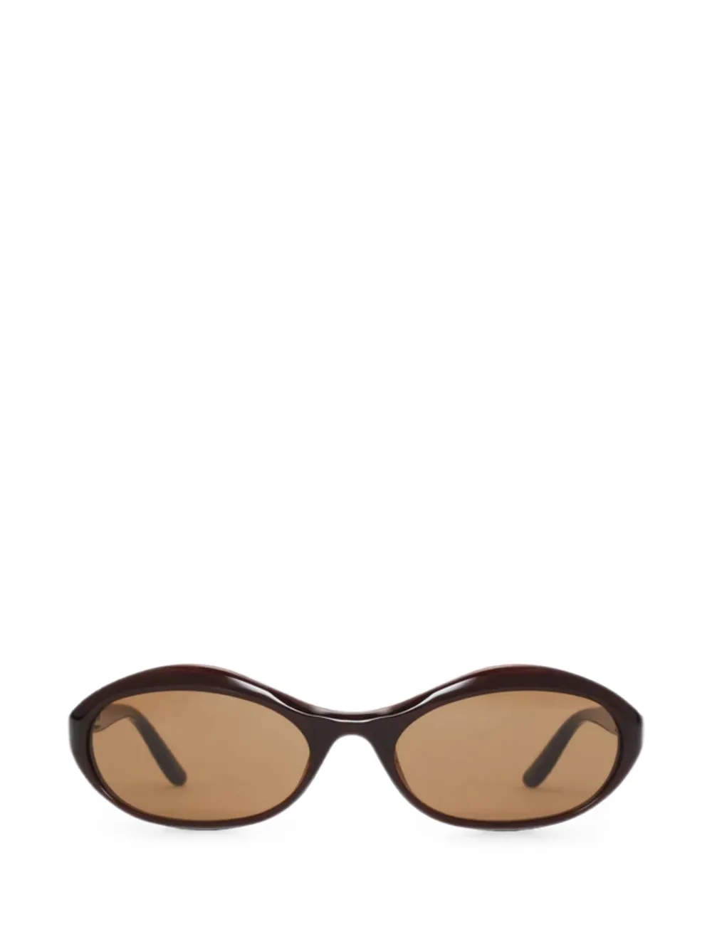 Magda Butrym oval sunglasses - Marrone