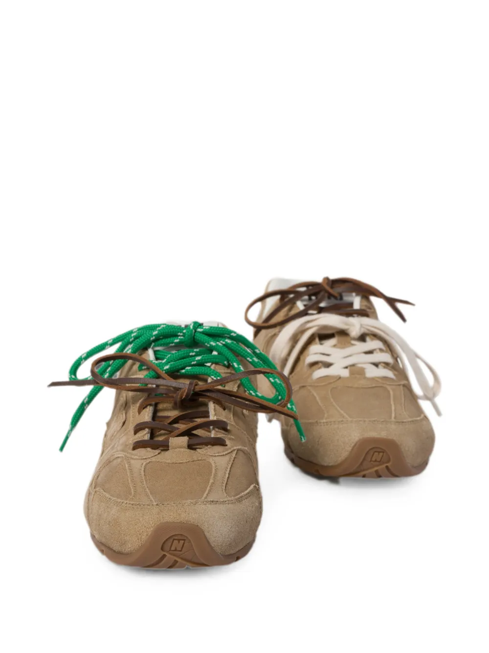 Miu x New Balance 530 SL suède sneakers Beige