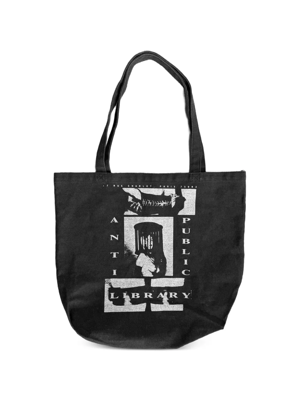 Enfants Riches Déprimés graphic-print denim tote bag · OS