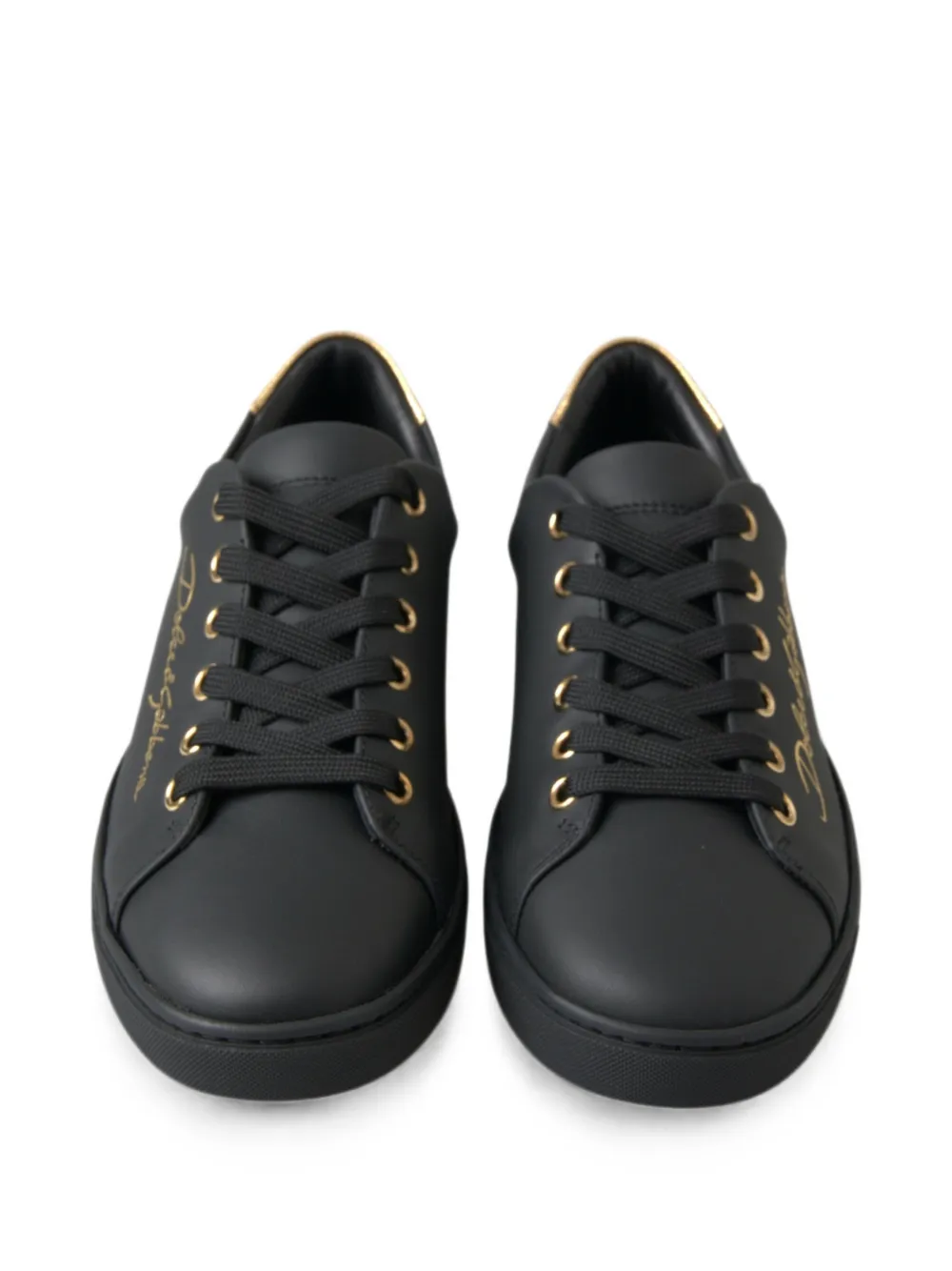 Dolce & Gabbana Sneakers met logoprint Zwart
