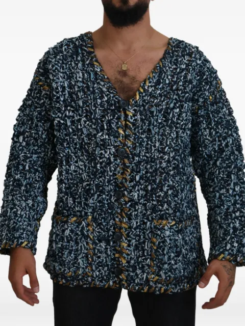 Dolce & Gabbana cárdigan de tejido grueso