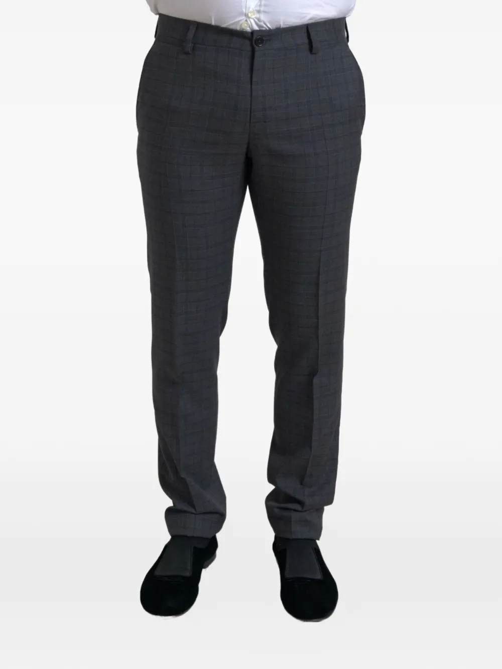 Dolce & Gabbana Pak met geruit patroon Grijs