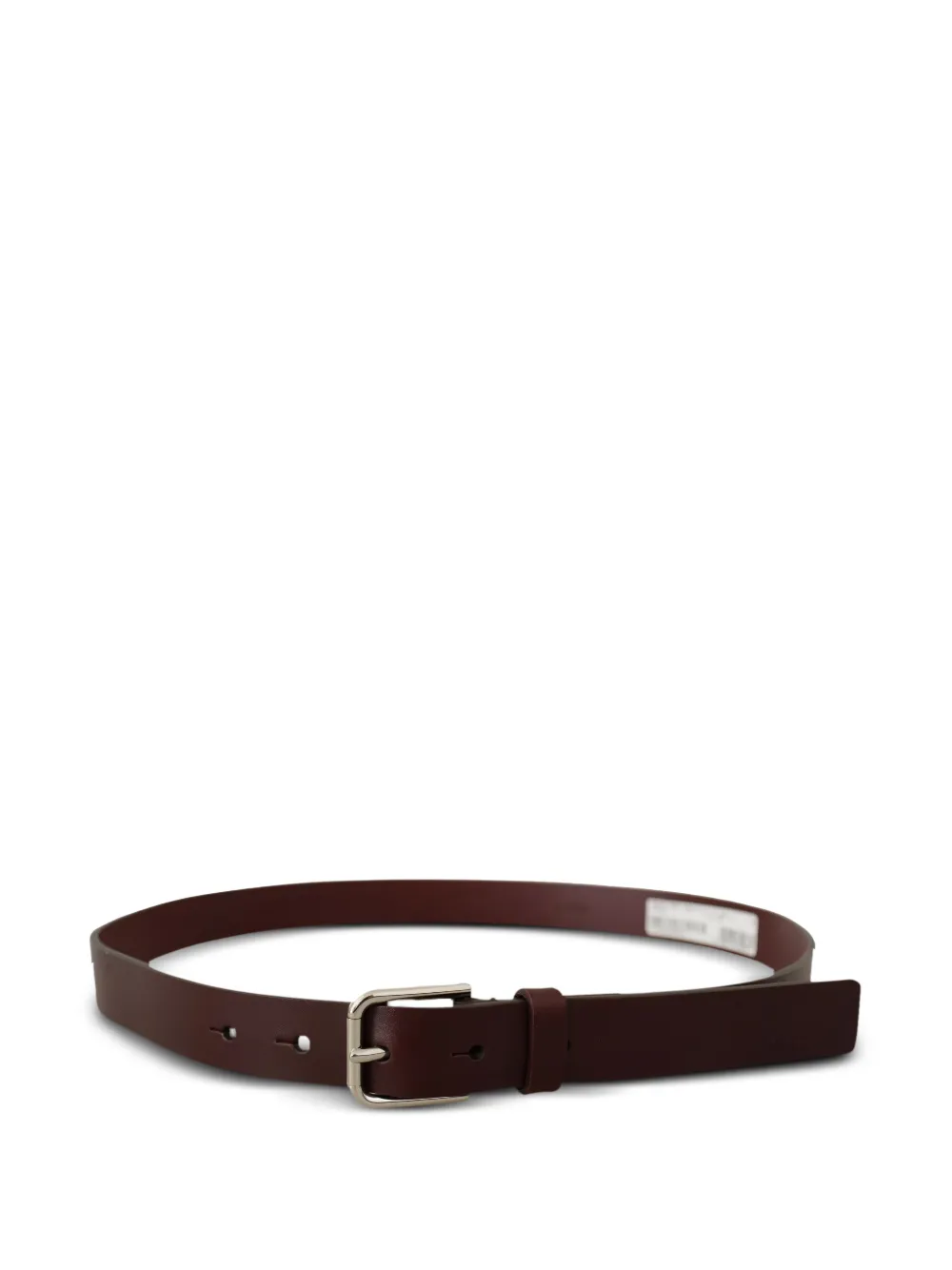 Dolce & Gabbana leather buckle belt - Marrone