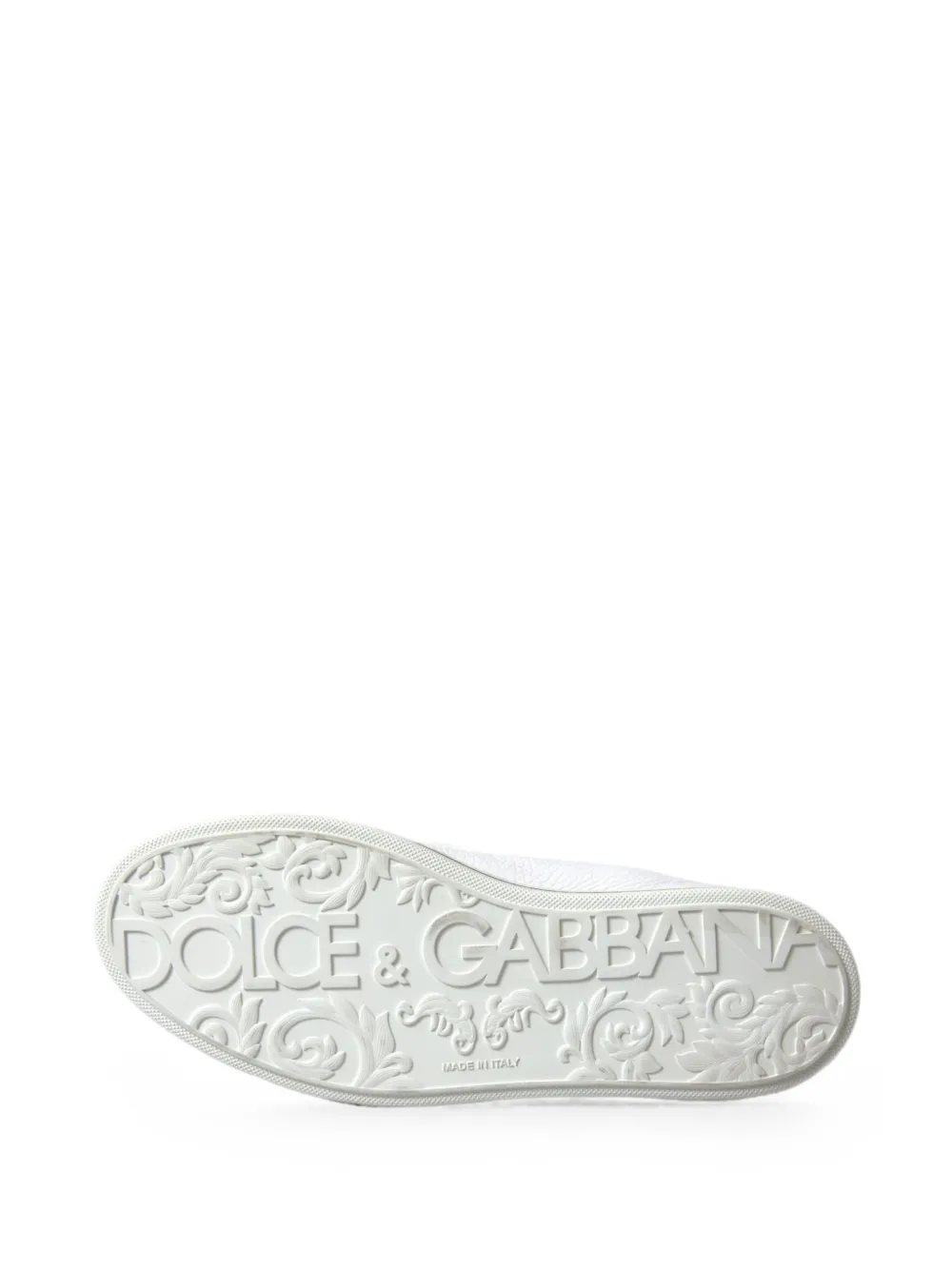 Dolce & Gabbana Saint Tropez leren sneakers Wit