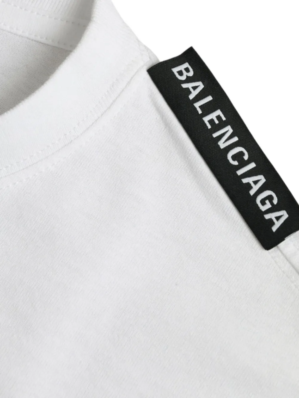 Balenciaga T-shirt met logo Wit