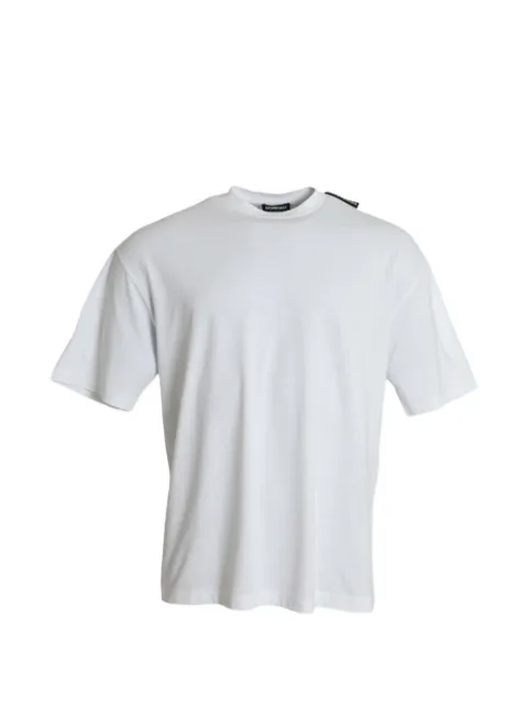 Balenciaga logo-tag cotton T-shirt