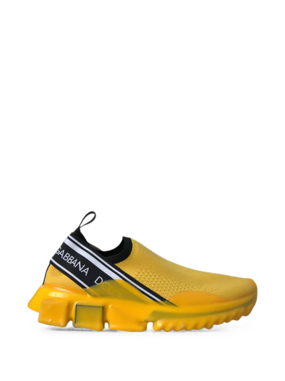 Dolce & Gabbana Sneakers Sorrento senza lacci - Giallo