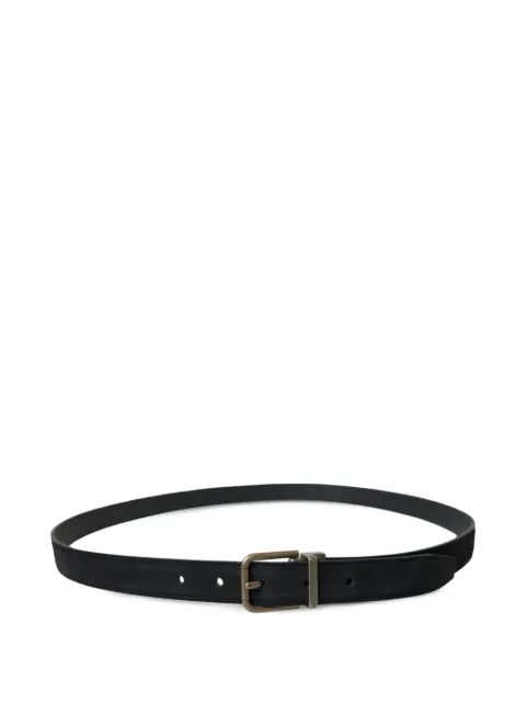 Dolce & Gabbana suede leather belt