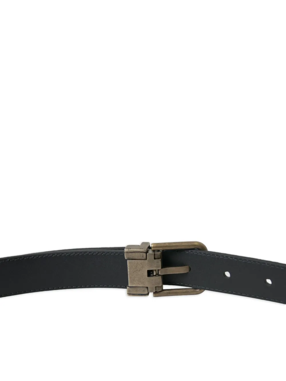Dolce & Gabbana Suède riem Zwart