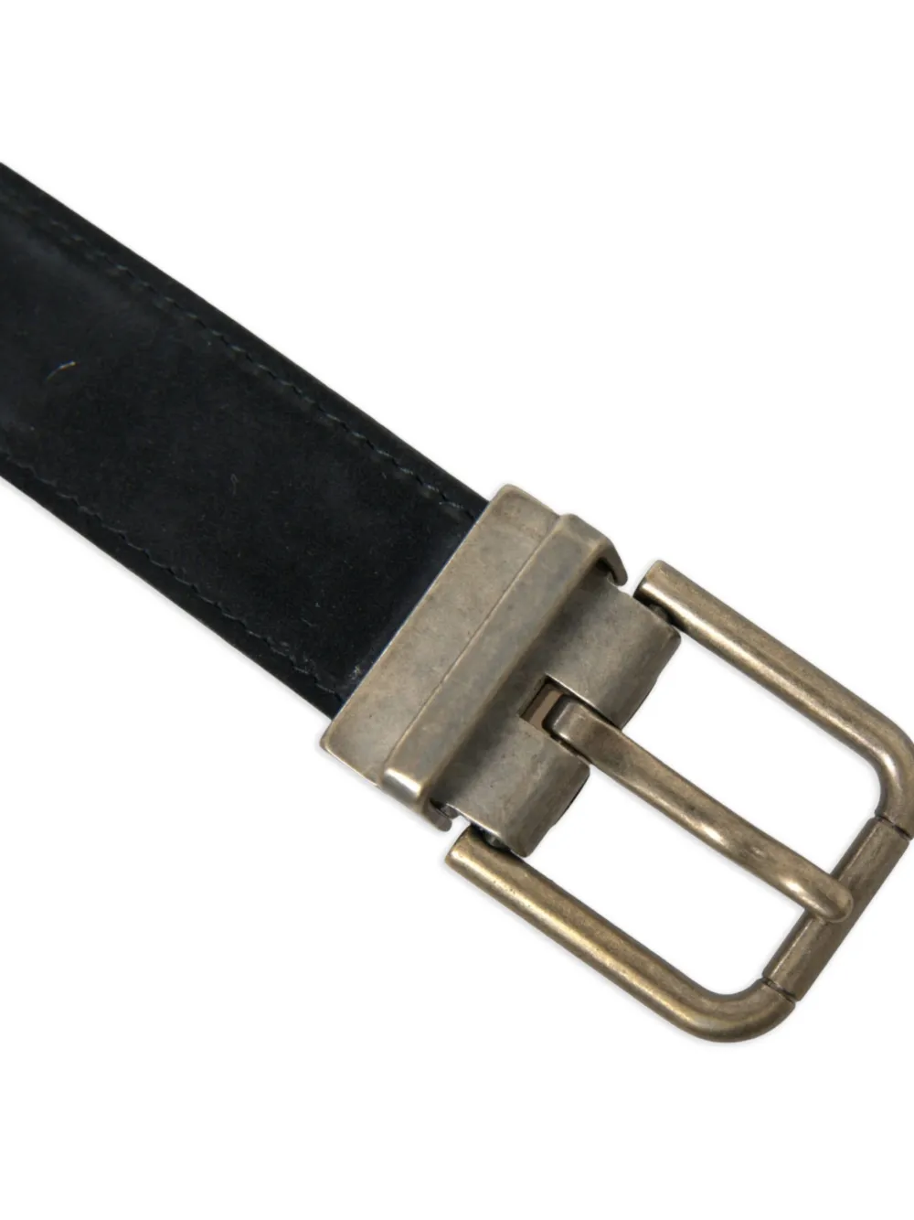 Dolce & Gabbana Suède riem Zwart