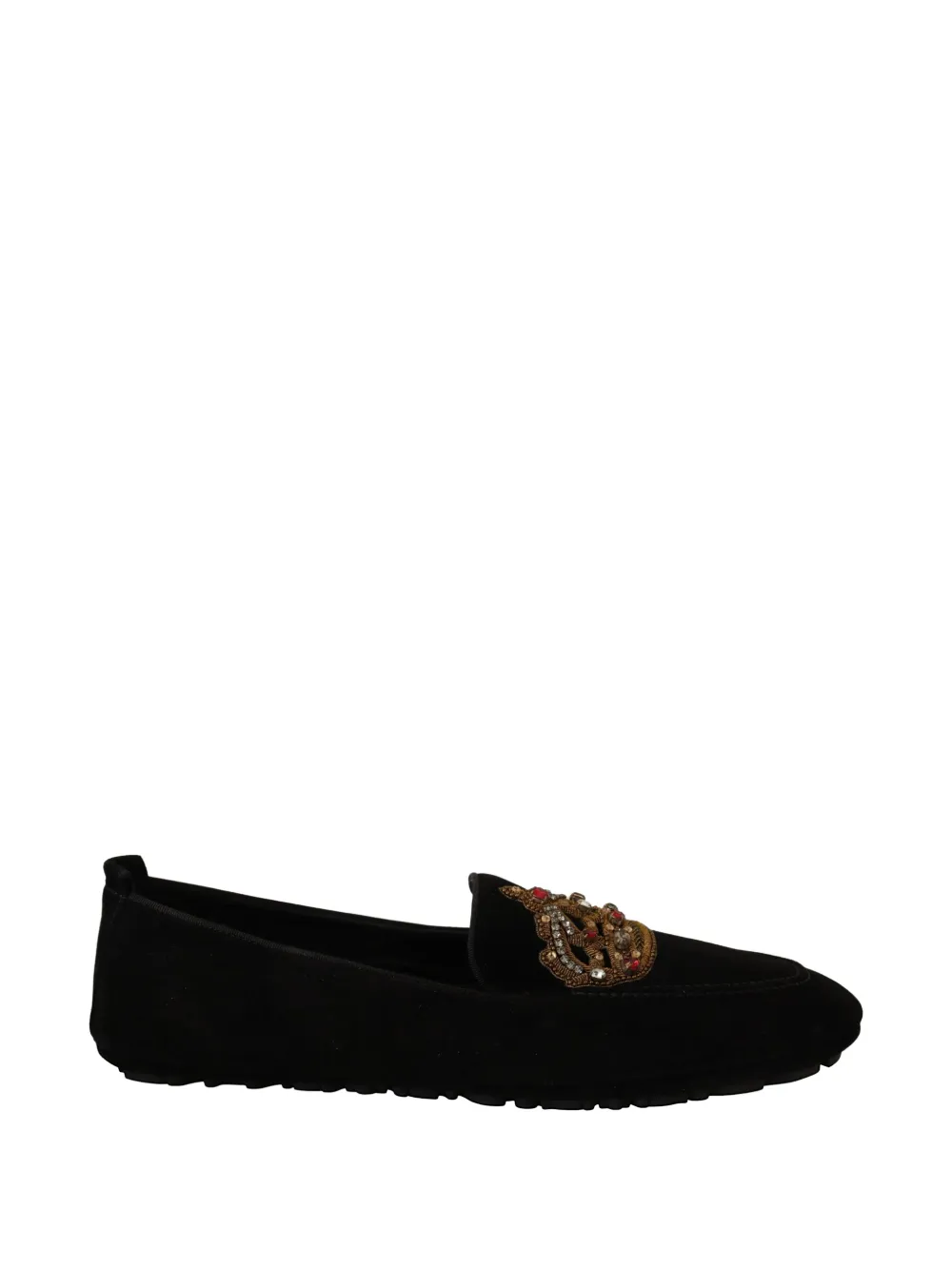 Dolce & Gabbana Mocassini con decorazione - Nero