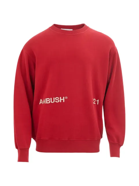 AMBUSH logo-print crew-neck sweatshirt