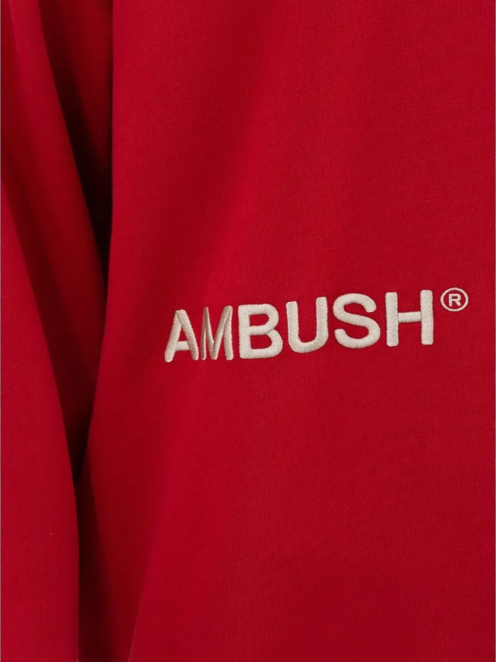 AMBUSH Sweater met logoprint Rood