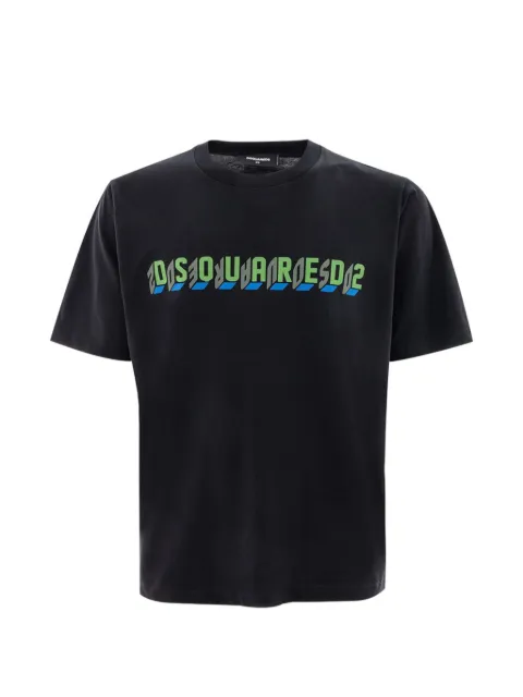 DSQUARED2 logo-print cotton T-shirt