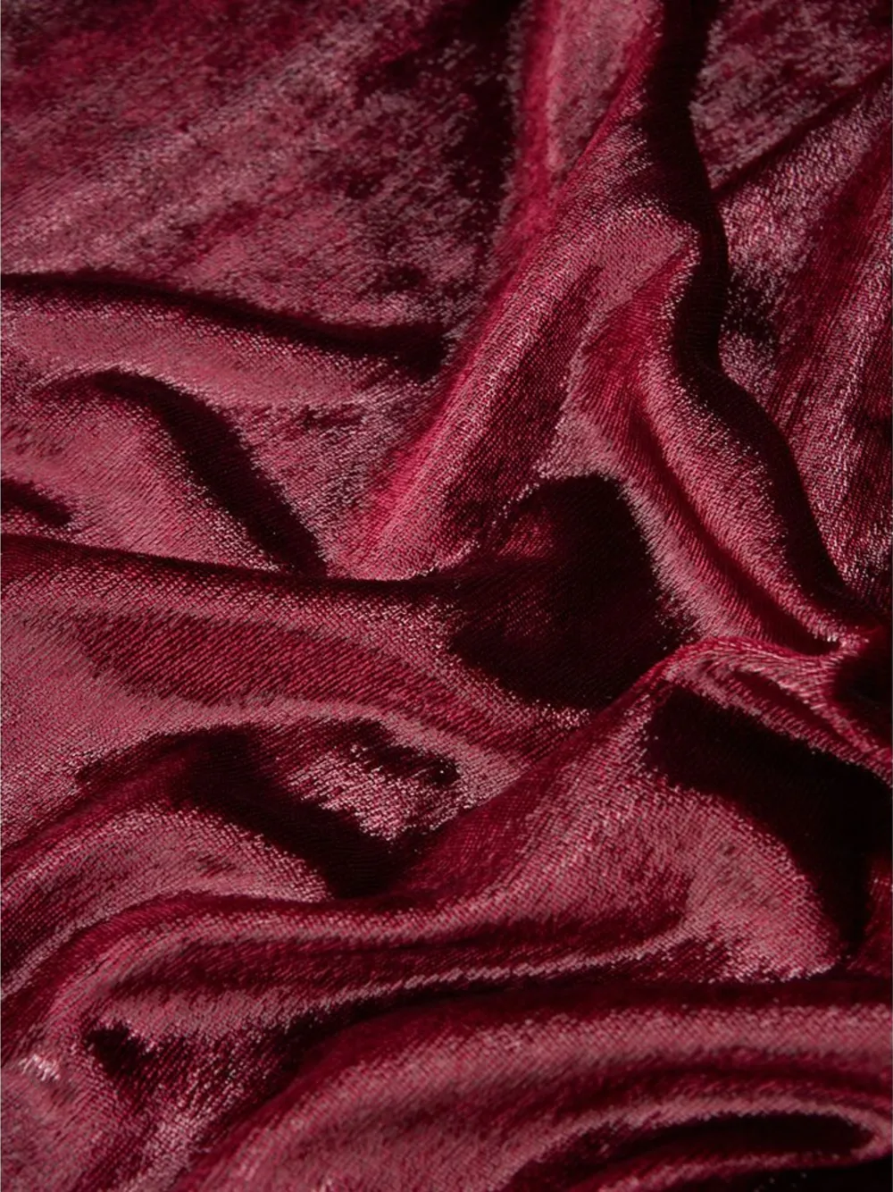 Lardini Velvet Maxi Dress in Red, view 5