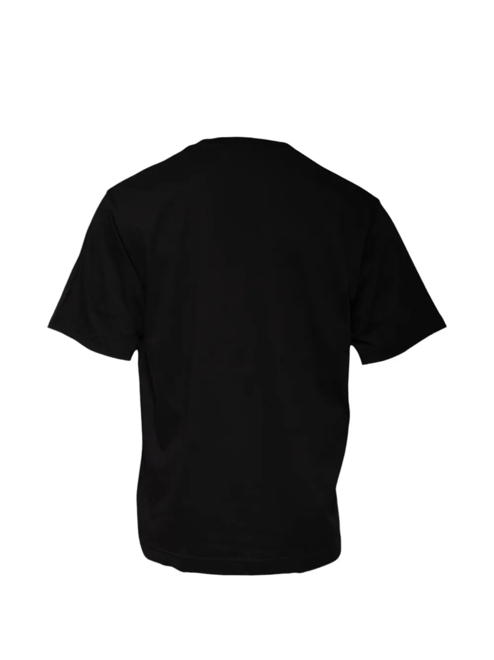 Dolce & Gabbana T-shirt met logoprint met ronde hals Zwart