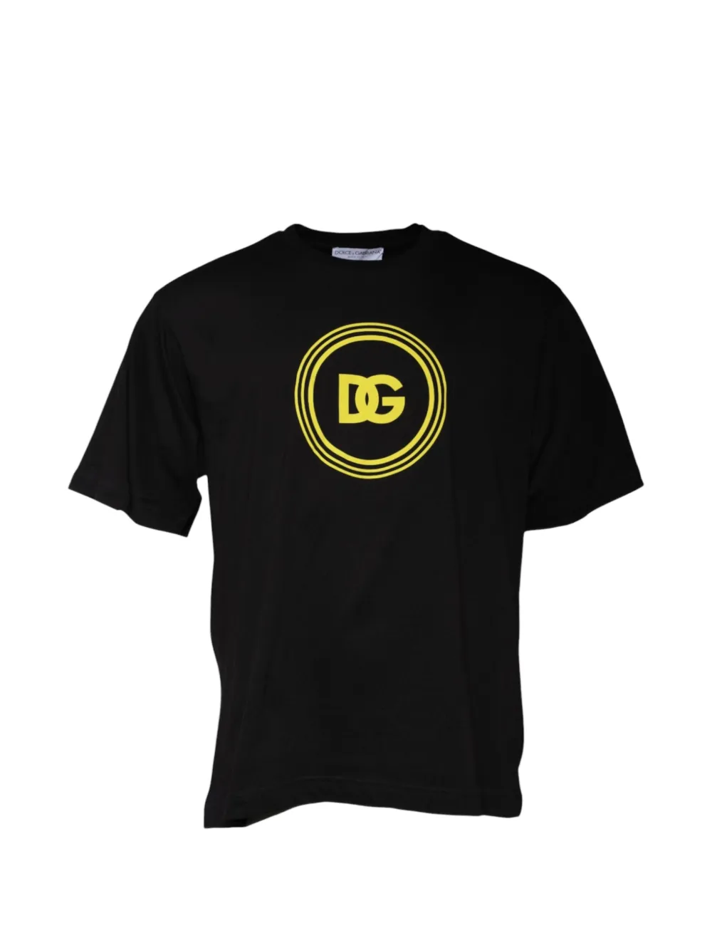 Dolce & Gabbana T-Shirt mit Logo-Print - Schwarz