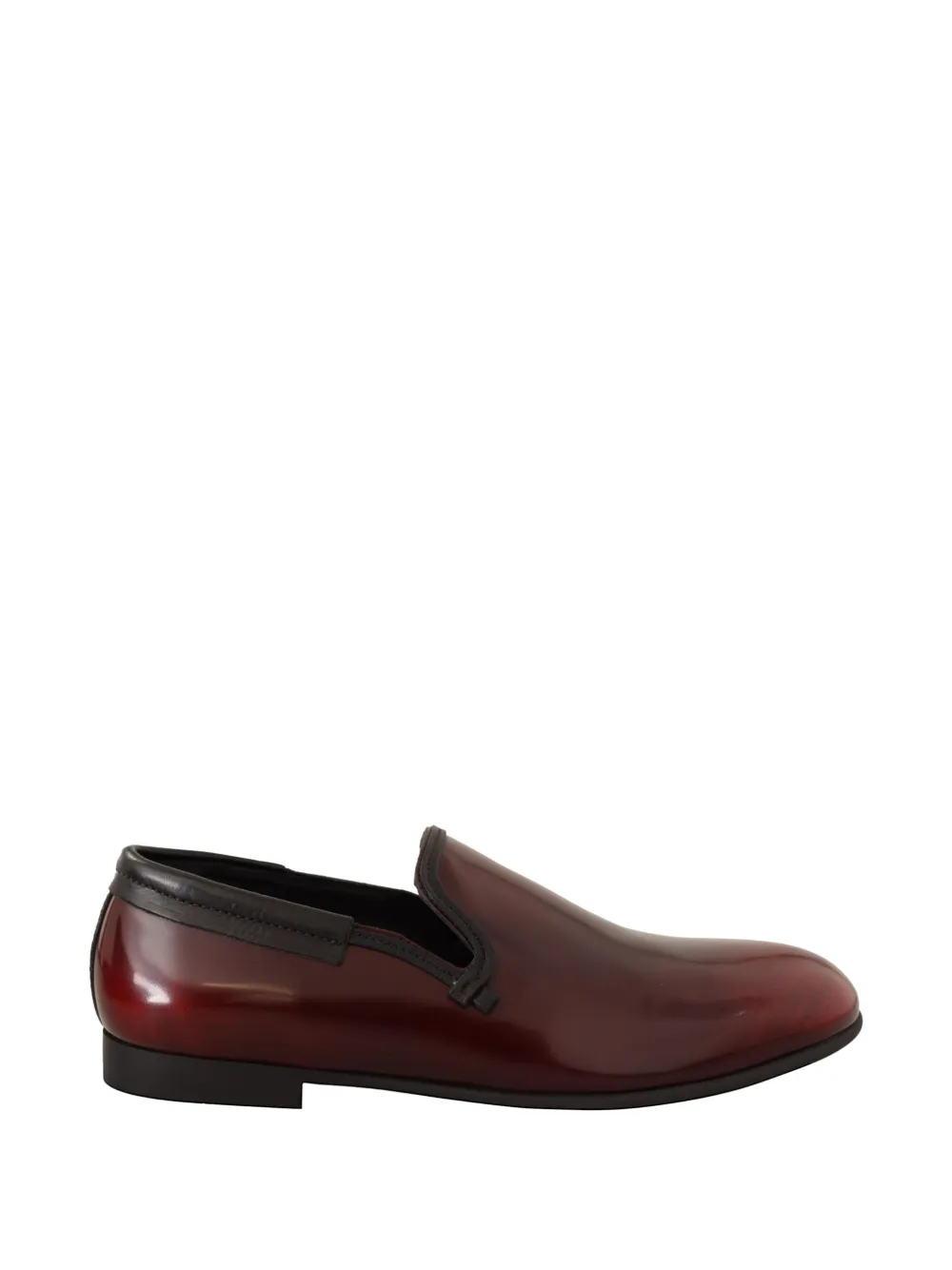 Dolce & Gabbana polished leather loafers - Rot