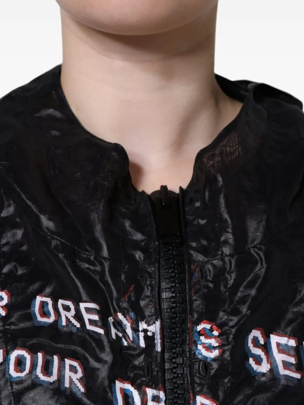 Dolce & Gabbana Jack met capuchon en knoopsluiting Zwart