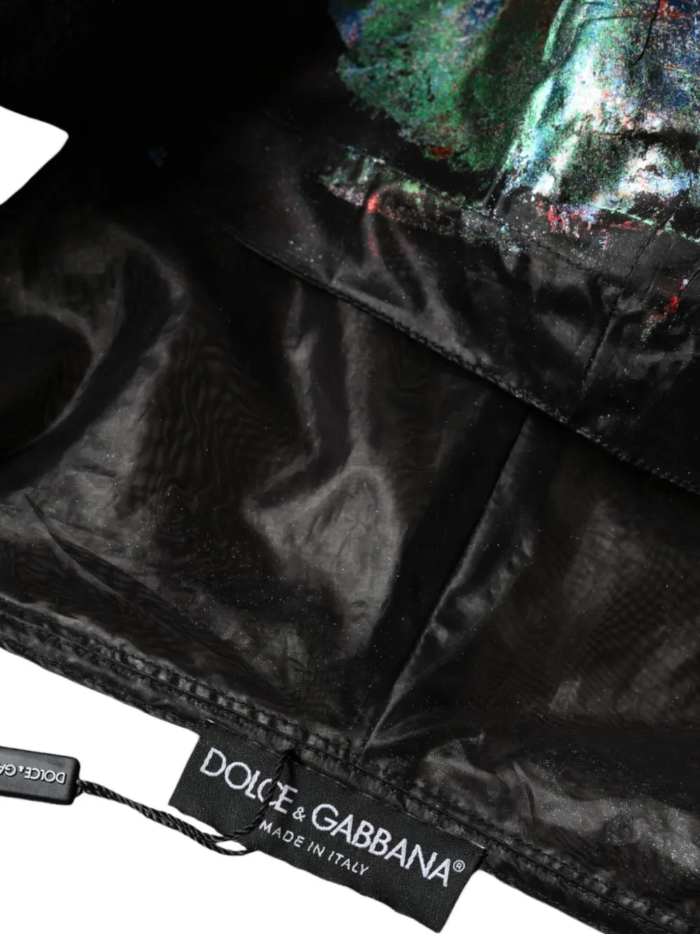 Dolce & Gabbana Jack met capuchon en knoopsluiting Zwart