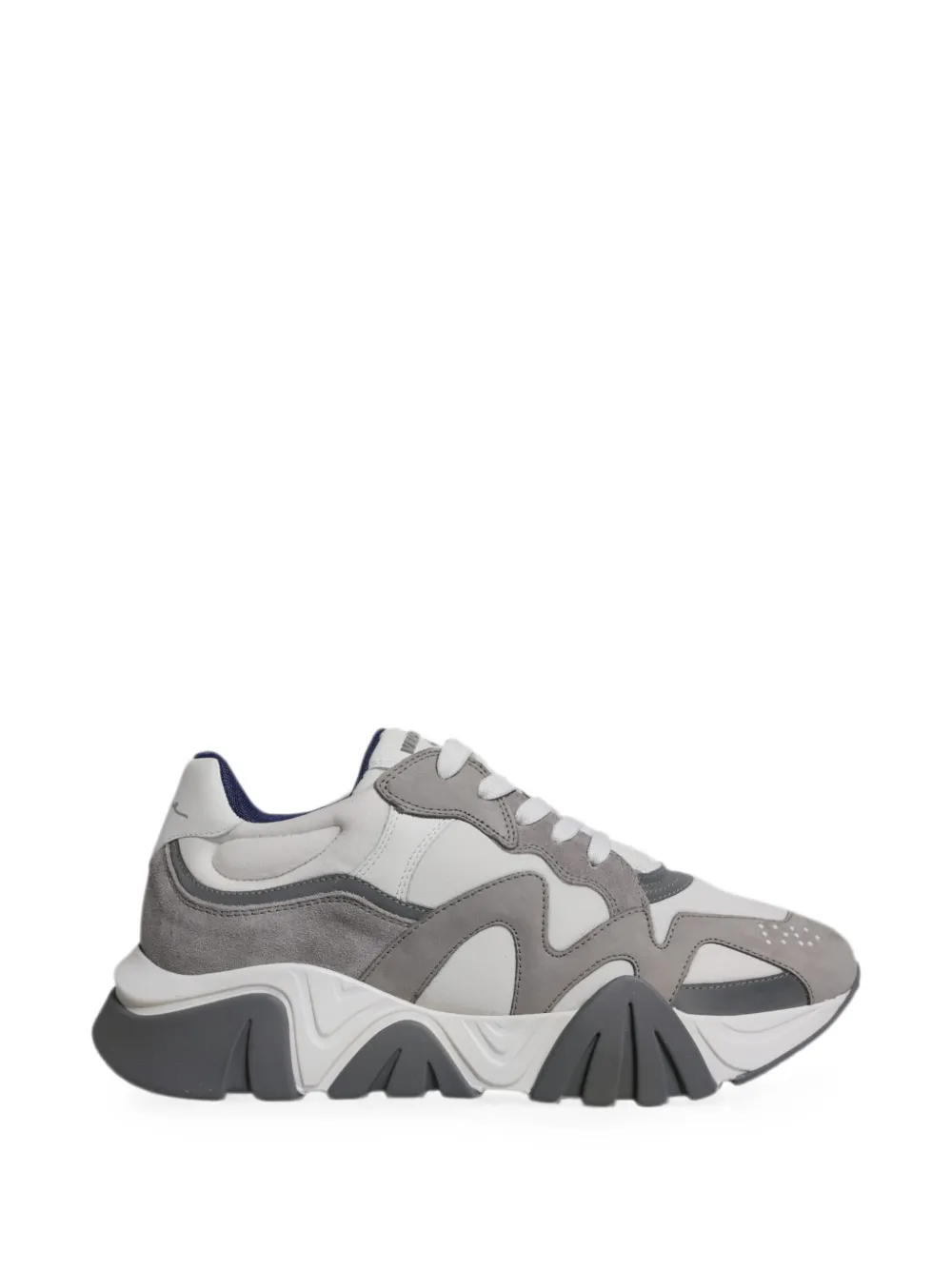 Versace Squalo low-top chunky sneakers Grijs