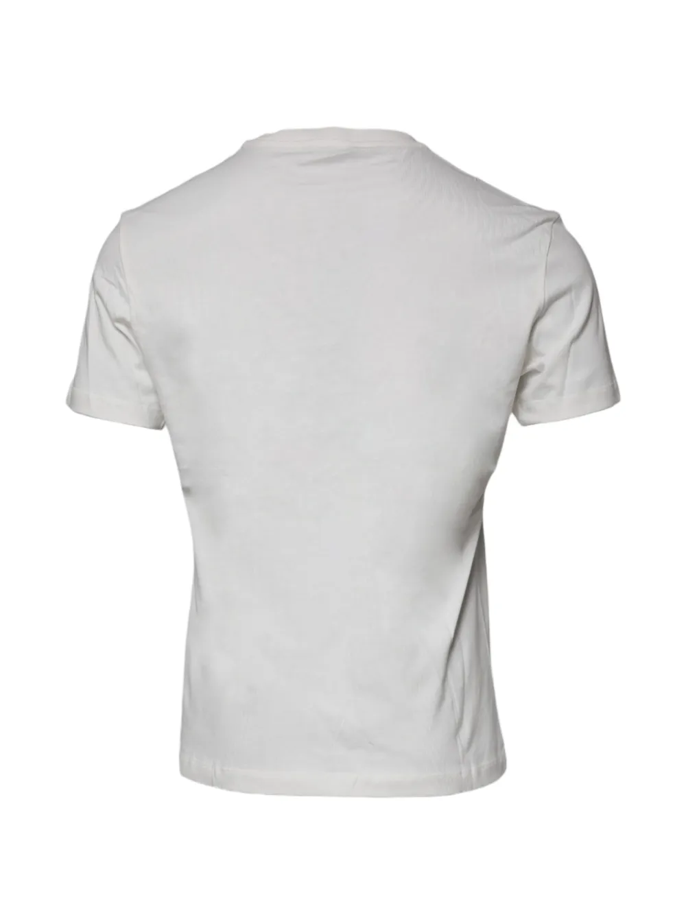 Versace Medusa Head T-shirt met Barocco-print Wit