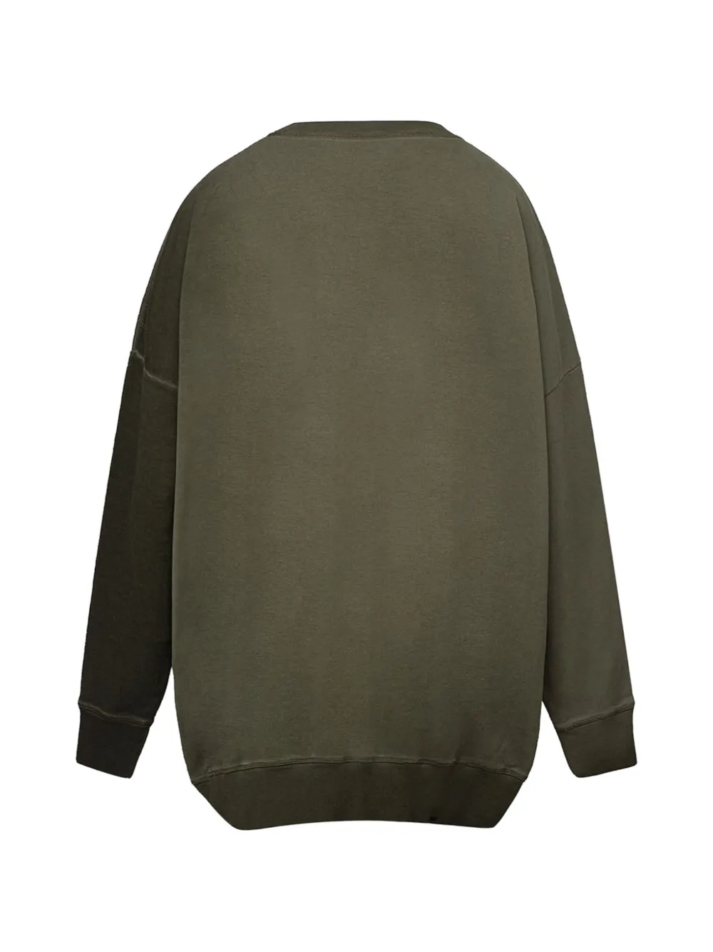 DSQUARED2 graphic-print oversized sweatshirt Groen