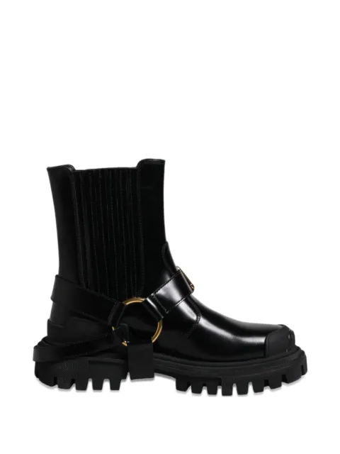 Dolce & Gabbana botines con detalle de hebilla