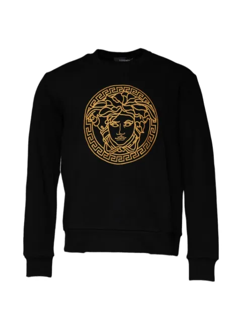 Versace Medusa-embroidered sweashirt