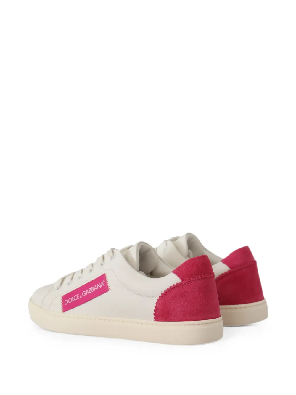 Dolce & Gabbana Sneakers met logopatch Wit