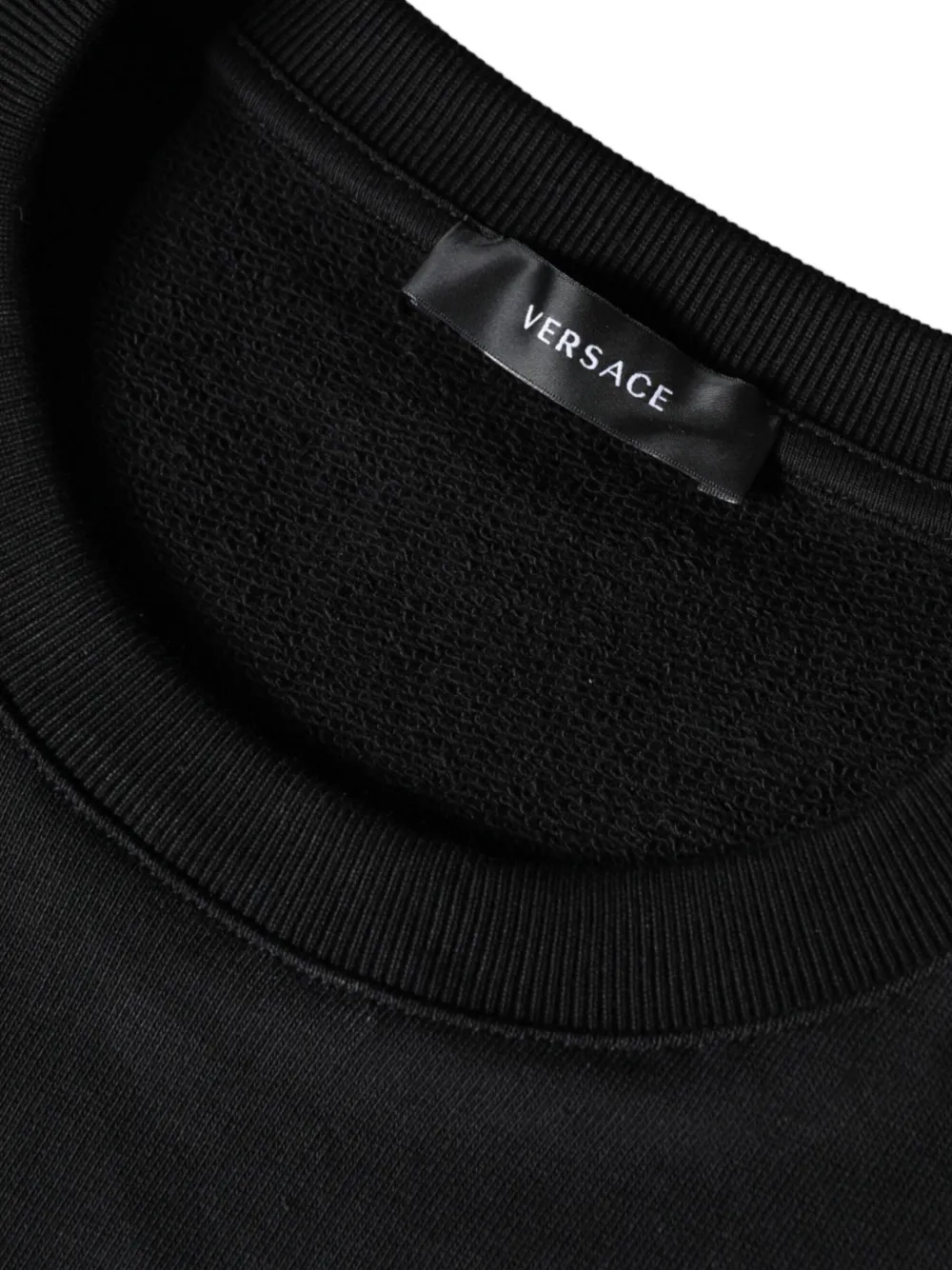 Versace Hoodie met Medusa Greca-print Zwart