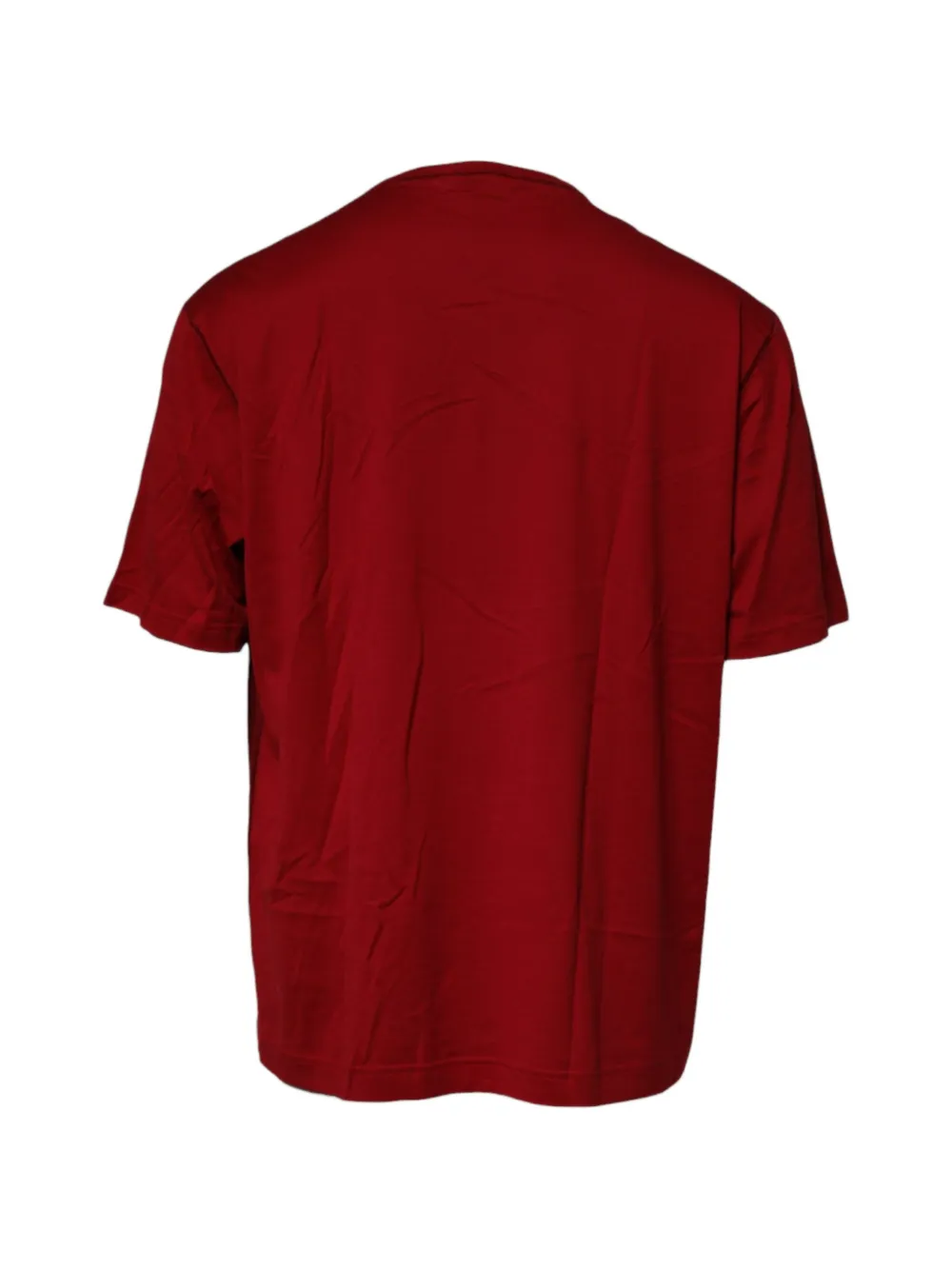 Dolce & Gabbana Katoenen T-shirt met logoprint Rood