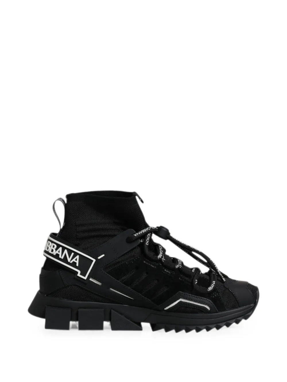 Dolce & Gabbana Sorrento Sock-Sneakers - Schwarz