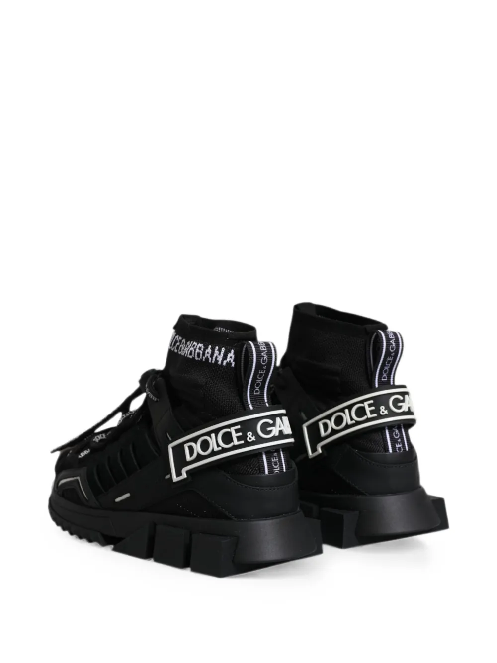 Dolce & Gabbana Sorrento soksneakers Zwart