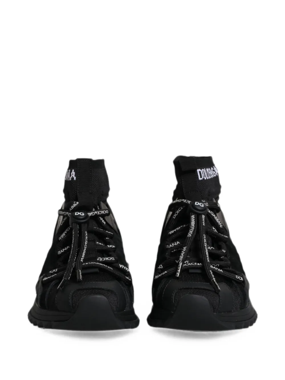 Dolce & Gabbana Sorrento soksneakers Zwart
