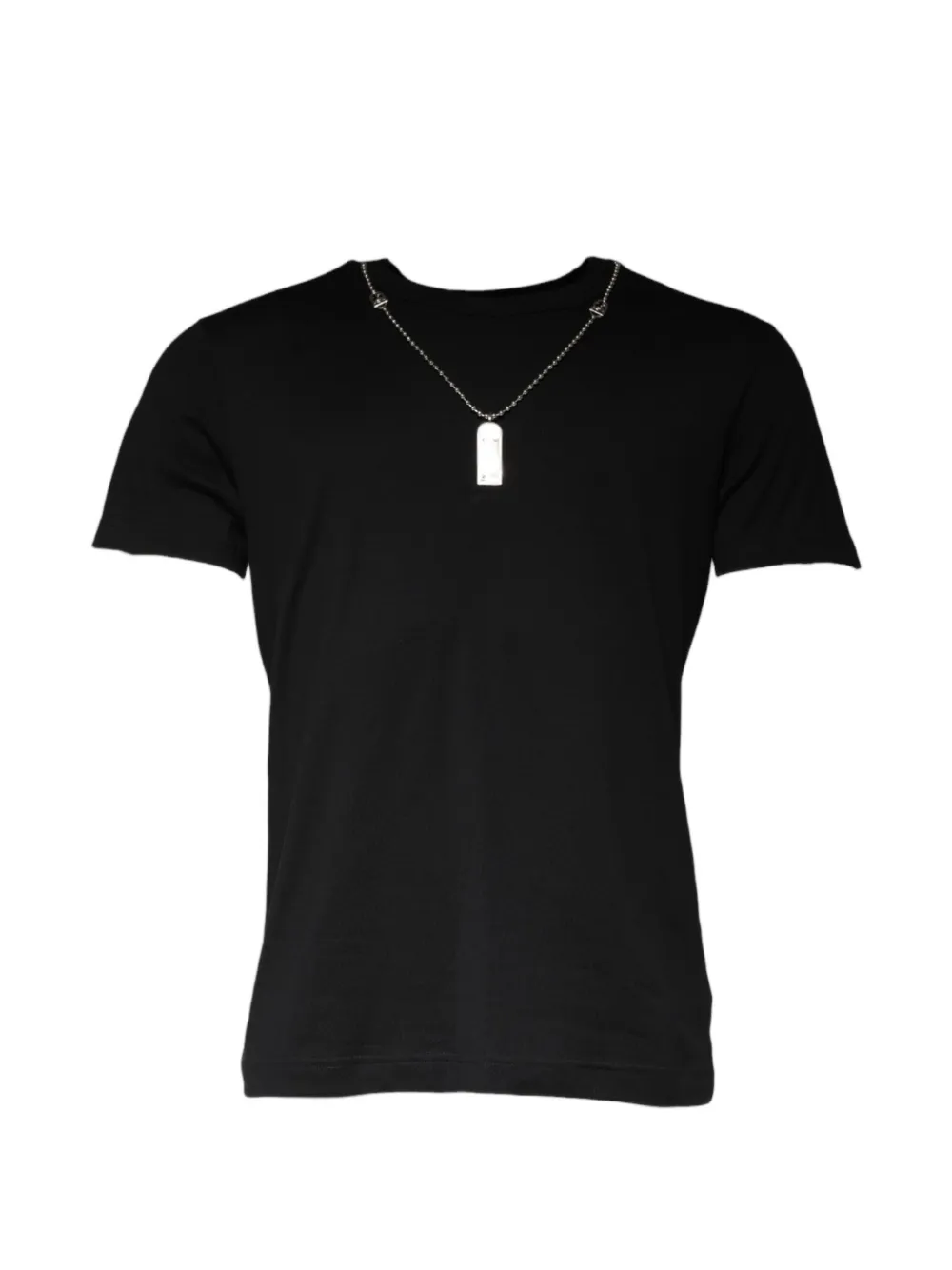 Dolce & Gabbana T-Shirt mit rundem Ausschnitt - Schwarz