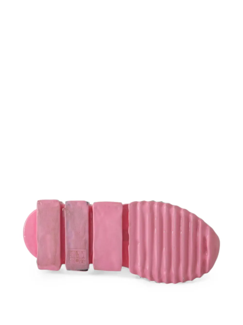 Dolce & Gabbana Sorrento gebreide slip-on sneakers Roze