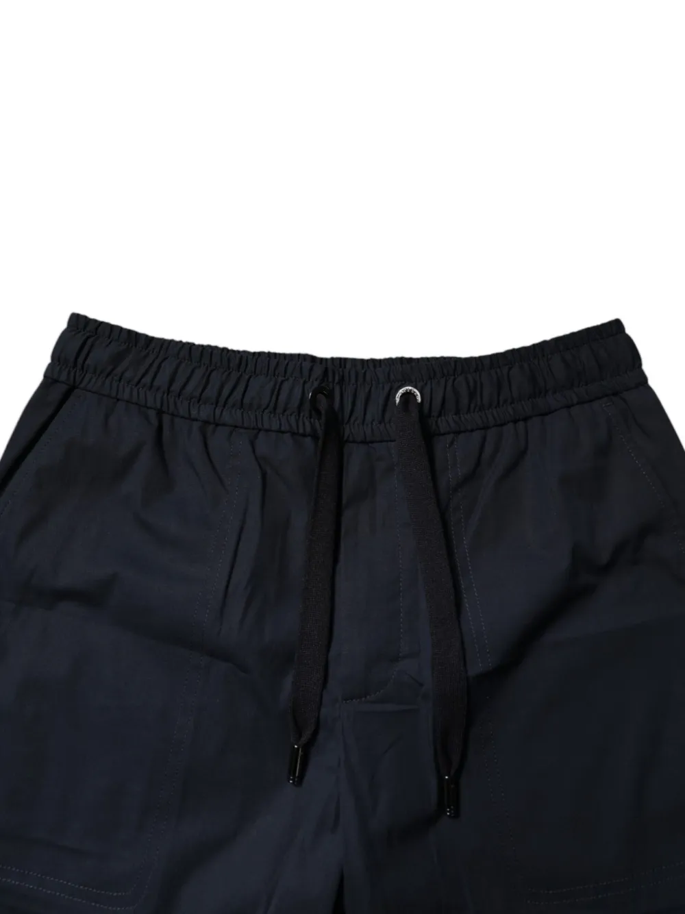Dolce & Gabbana Shorts met trekkoord en DG-patch Blauw
