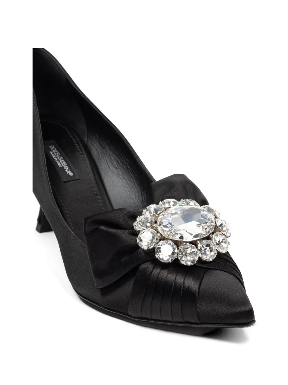 Dolce & Gabbana Pumps verfraaid met kristallen Zwart