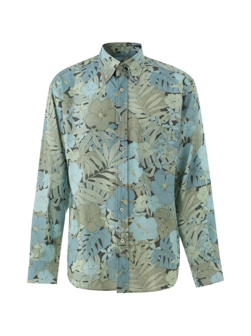 TOM FORD floral-print shirt · 39