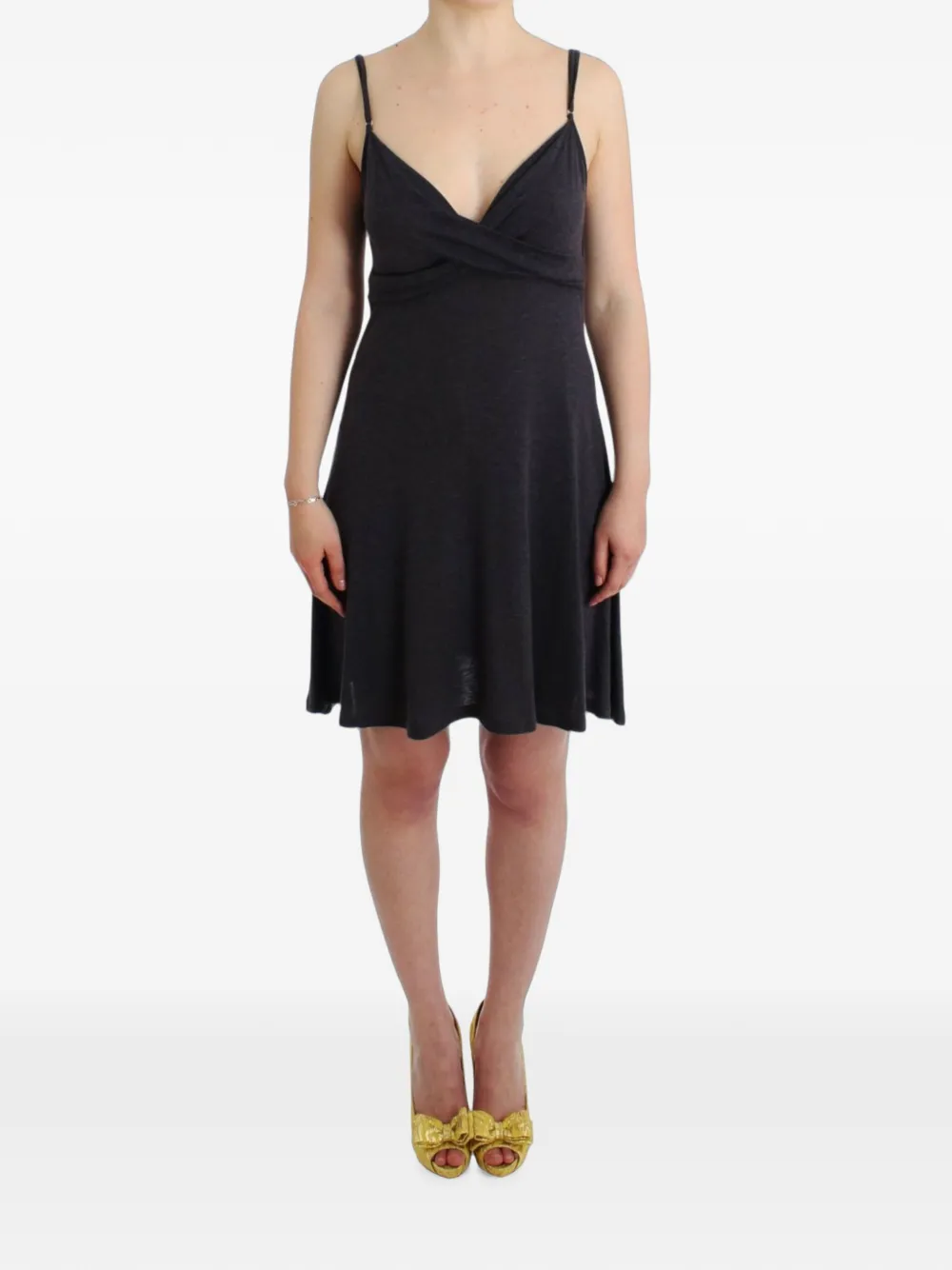 Costume National knitted A-line midi dress