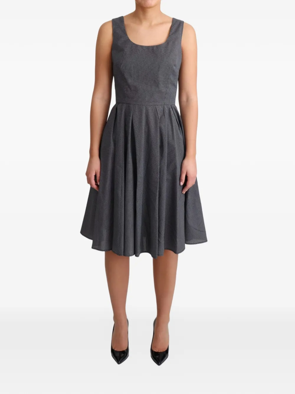 Dolce & Gabbana Abito Aline midi - Grigio