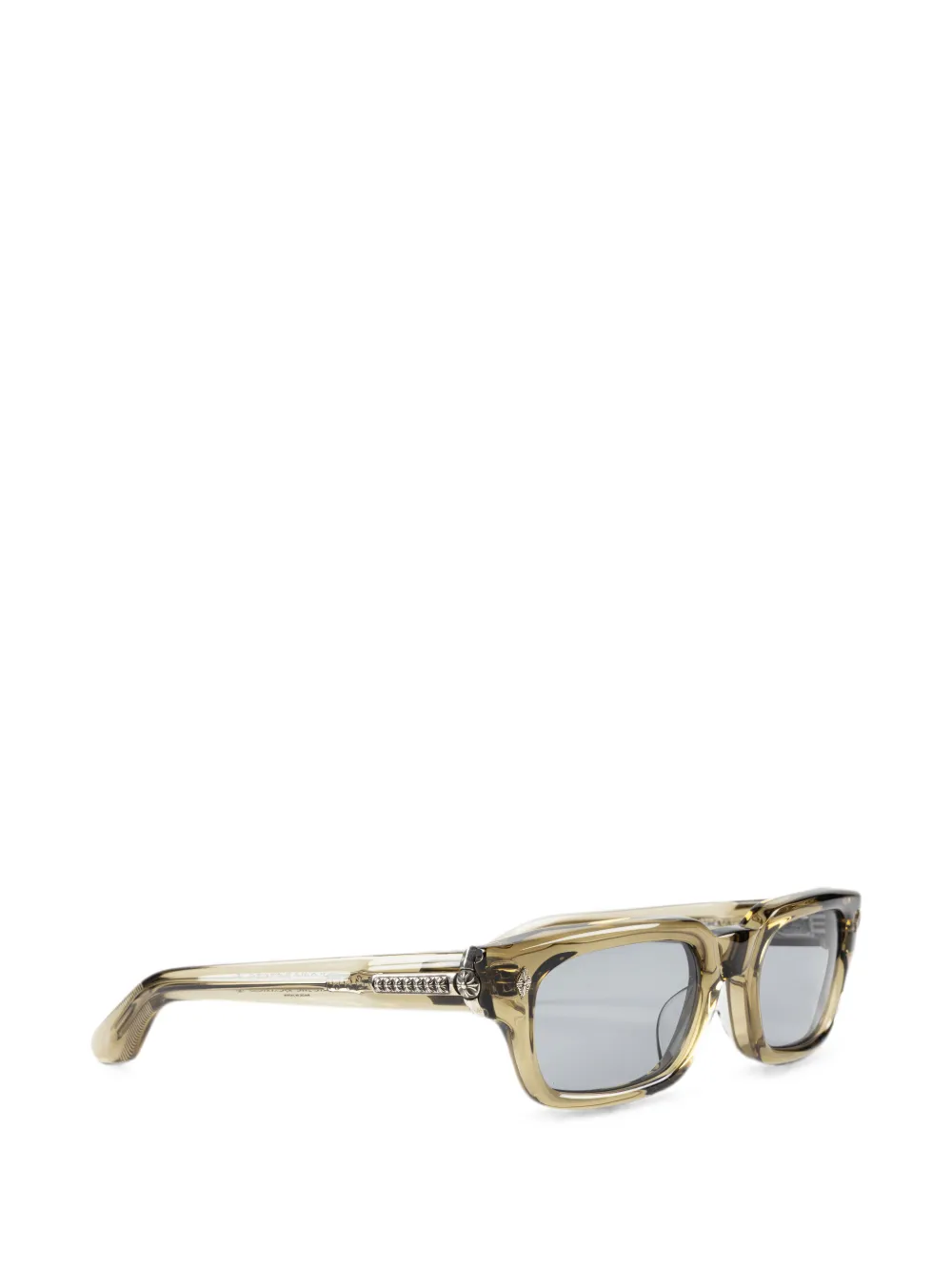  Chrome Hearts Gafas De Sol Miscellanus Con Montura Rectangular - Verde 