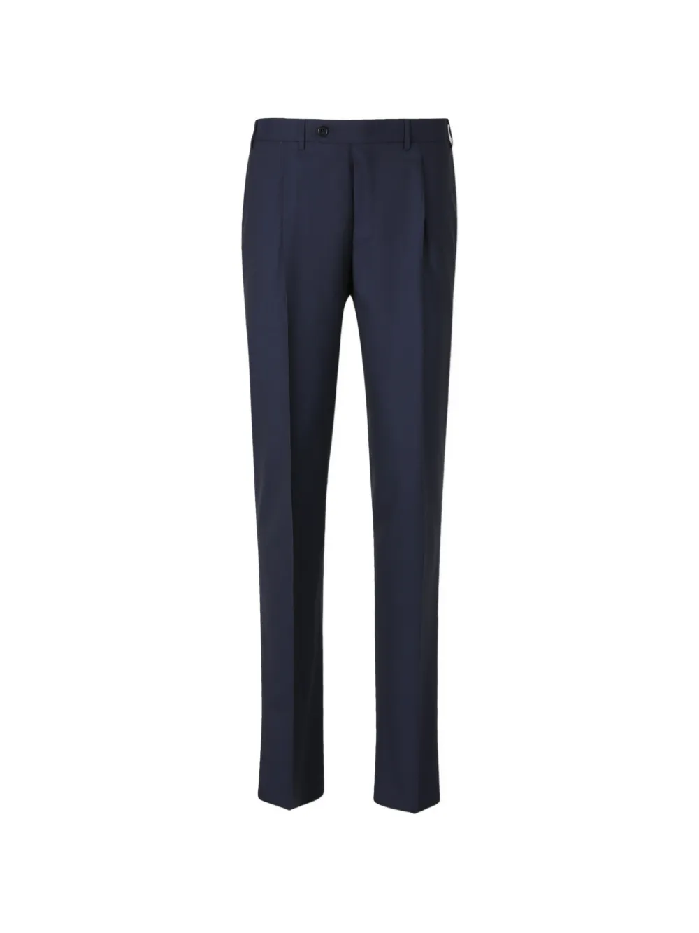 Canali pleated wool trousers - Blu