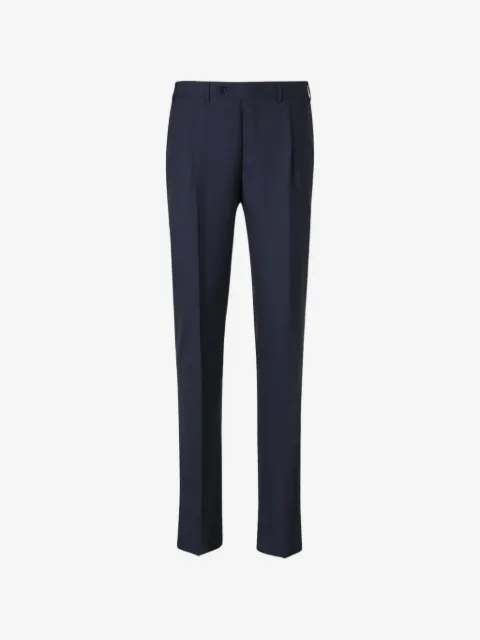 Canali pantalones de lana con pinzas
