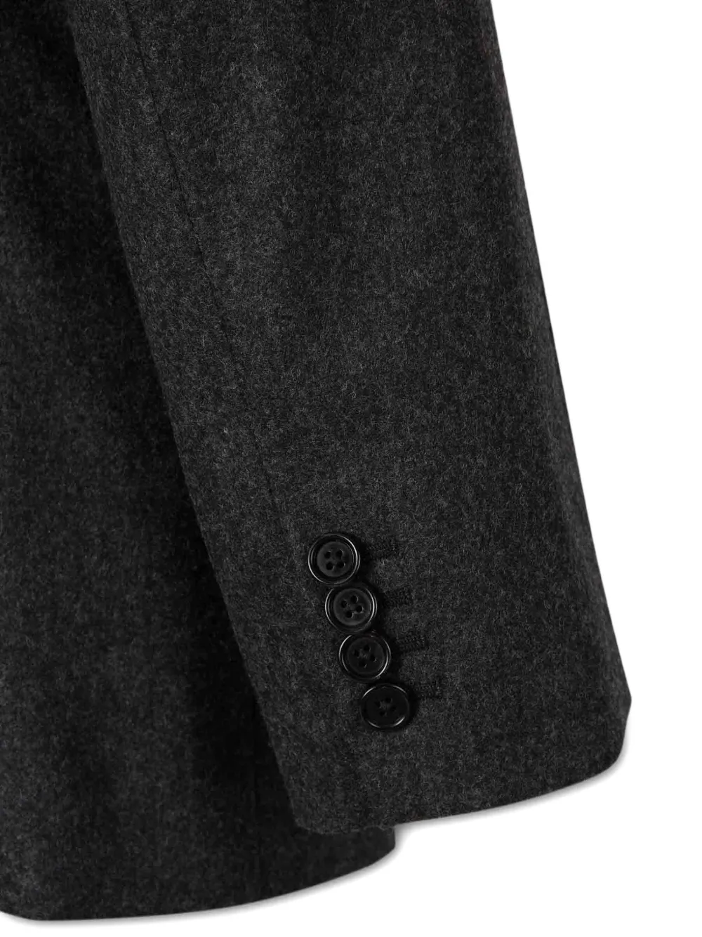 Jil Sander Kraagloze wollen blazer Grijs