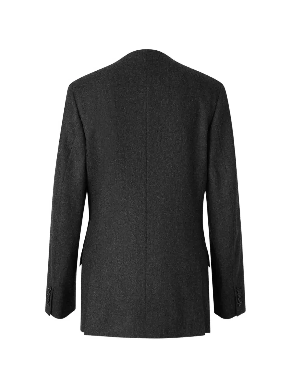 Jil Sander Kraagloze wollen blazer Grijs