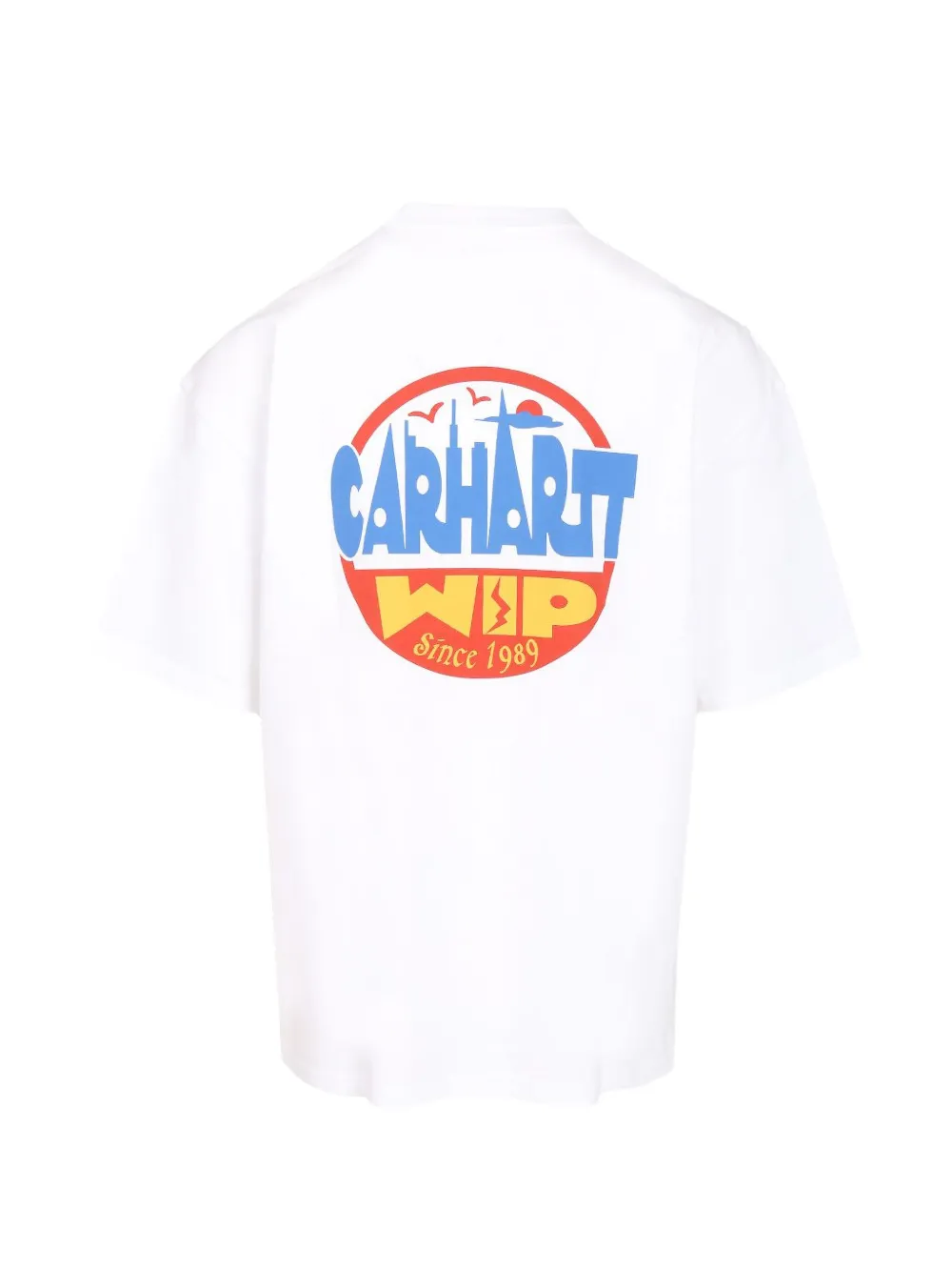 Carhartt WIP Luggage Label grafische print katoenen T-shirt Wit